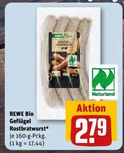 REWE REWE Bio Geflügel Rostbratwurst Angebot