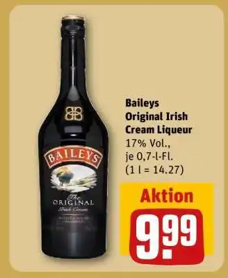 REWE Baileys Original Irish Cream Liqueur Angebot