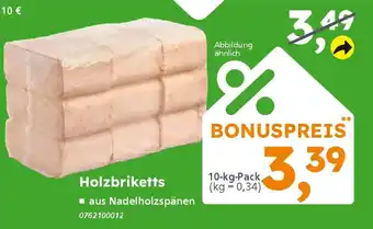 Globus Baumarkt Holzbriketts Angebot
