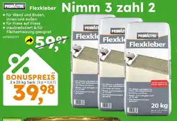 Globus Baumarkt PRIMASTER Flexkleber Angebot