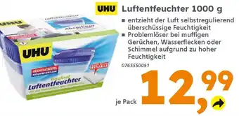Globus Baumarkt UHU Luftentfeuchter Angebot