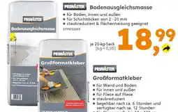 Globus Baumarkt PRIMASTER Bodenausgleichsmasse Angebot