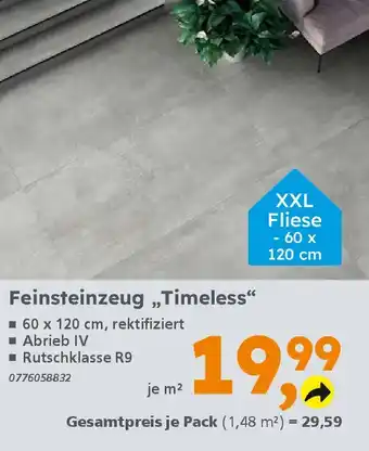 Globus Baumarkt Feinsteinzeug,,Timeless" Angebot