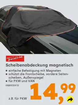 Globus Baumarkt TrendLine Scheibenabdeckung magnetisch Angebot