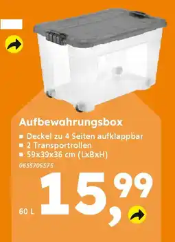 Globus Baumarkt Aufbewahrungsbox Angebot