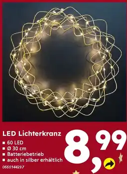 Globus Baumarkt LED Lichterkranz Angebot