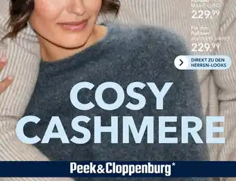 Peek & Cloppenburg Hamburg ANDREW JAMES PURE CASHMERE Pullover Angebot