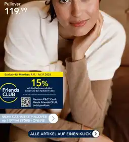 Peek & Cloppenburg Hamburg MARIE LUND Pullover Angebot