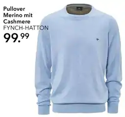 Peek & Cloppenburg Hamburg FYNCH-HATTON Pullover Merino mit Cashmere Angebot