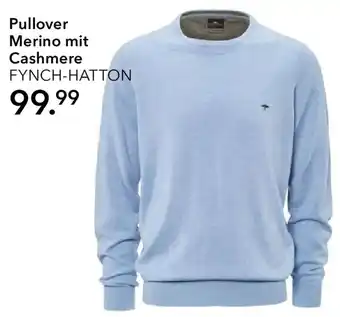 Peek & Cloppenburg Hamburg FYNCH-HATTON Pullover Merino mit Cashmere Angebot