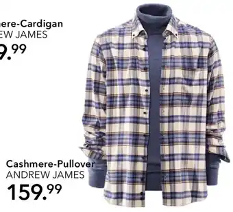 Peek & Cloppenburg Hamburg ANDREW JAMES Cashmere-Cardigan Angebot