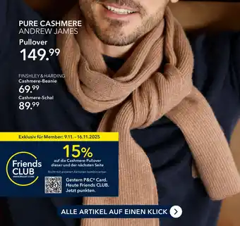 Peek & Cloppenburg Hamburg ANDREW JAMES Pullover Angebot