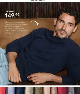 Peek & Cloppenburg Hamburg ANDREW JAMES Pullover Angebot