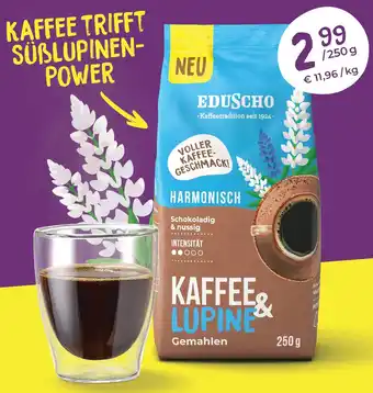 Tchibo Eduscho kaffee & lupine gemahlen Angebot
