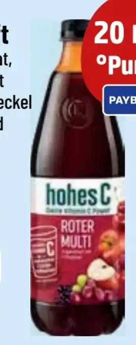 trinkgut Hohes C Fruchtsaft Angebot