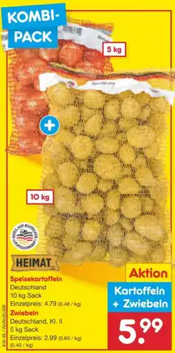 Netto Marken-Discount Heimat Gemüse Kombi-Pack Angebot