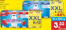 Netto Marken-Discount Danone Actimel XXL Angebot