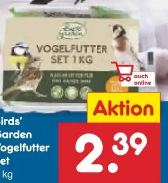Netto Marken-Discount Bird's Garden Vogelfutter Angebot
