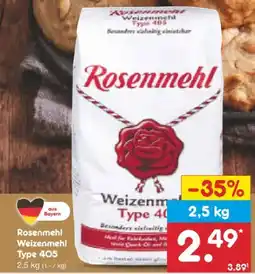 Netto Marken-Discount Rosenmehl Weizenmehl Angebot