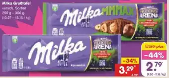 Netto Marken-Discount Milka Großtafel Alpenmilch Angebot
