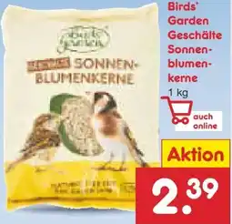 Netto Marken-Discount Bird's Garden Sonnenblumenkerne Angebot