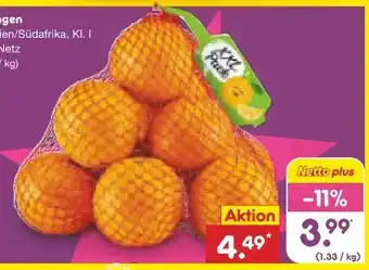 Netto Marken-Discount XXL Orangen Angebot