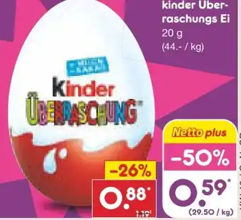 Netto Marken-Discount Ferrero Kinder Überraschungsei Angebot