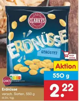Netto Marken-Discount Clarky's Erdnüsse Angebot