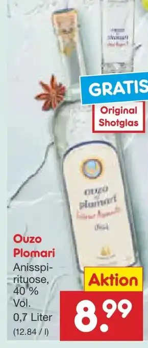Netto Marken-Discount Ouzo of Plomari Angebot