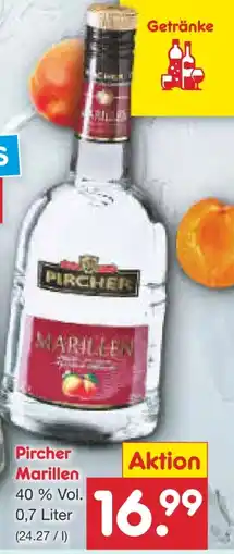 Netto Marken-Discount Pircher Marillenlikör Angebot