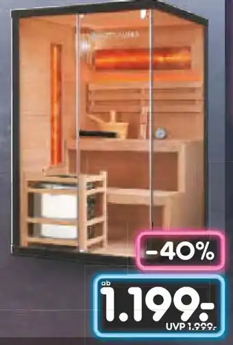 Netto Marken-Discount Artsauna Saunakabine Vantaa Angebot