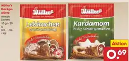 Netto Marken-Discount Müller's Gewürze Backgewürze Angebot