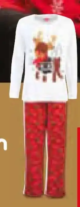 Netto Marken-Discount Damen-Weihnachts-Pyjama Angebot