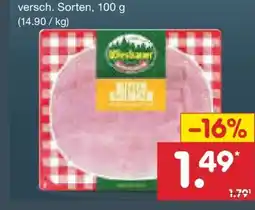 Netto Marken-Discount Wiesbauer Butterschinken Angebot