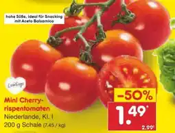 Netto Marken-Discount Lieblings Mini Cherryrispentomaten Angebot