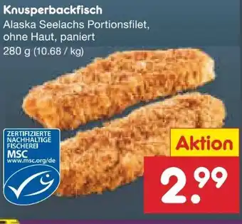 Netto Marken-Discount Knusper-Backfisch Angebot