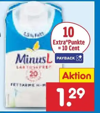 Netto Marken-Discount Minus L H-Milch Angebot