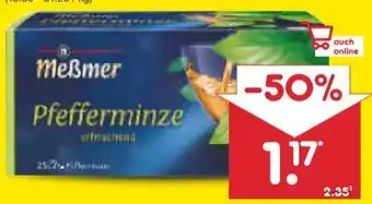 Netto Marken-Discount Meßmer Kräutertee Angebot
