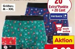 Netto Marken-Discount Herren Weihnachten Retroshorts 2er-Pack Angebot