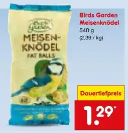 Netto Marken-Discount Bird's Garden Meisenknödel Angebot