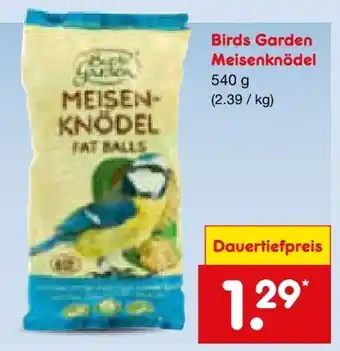 Netto Marken-Discount Bird's Garden Meisenknödel Angebot
