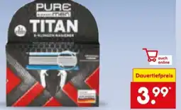 Netto Marken-Discount Pure & Basic Ersatzklingen Angebot
