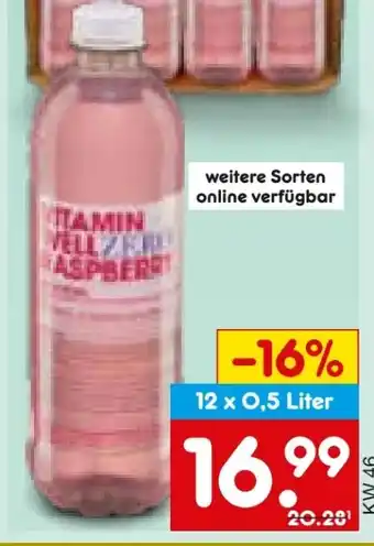 Netto Marken-Discount Vitamin Well Vitamindrink Angebot