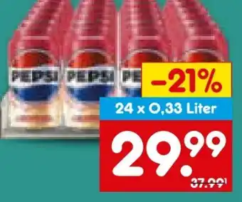 Netto Marken-Discount Pepsi Strawberry Vanilla Angebot
