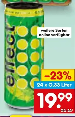 Netto Marken-Discount Effect Energy Drink Gazoz Angebot