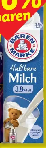Lidl Bärenmarke Haltbare Milch Angebot