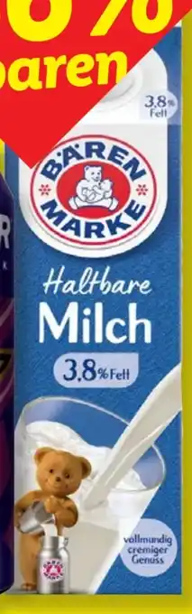 Lidl Bärenmarke Haltbare Milch Angebot