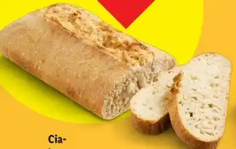 Lidl Lidl Backshop Ciabatta Angebot