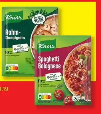 Lidl Knorr Fix Angebot