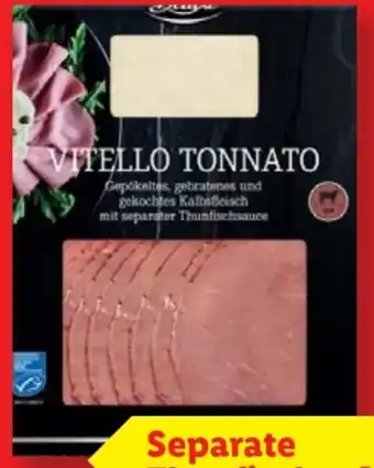 Lidl Deluxe Vitello Tonnato Angebot